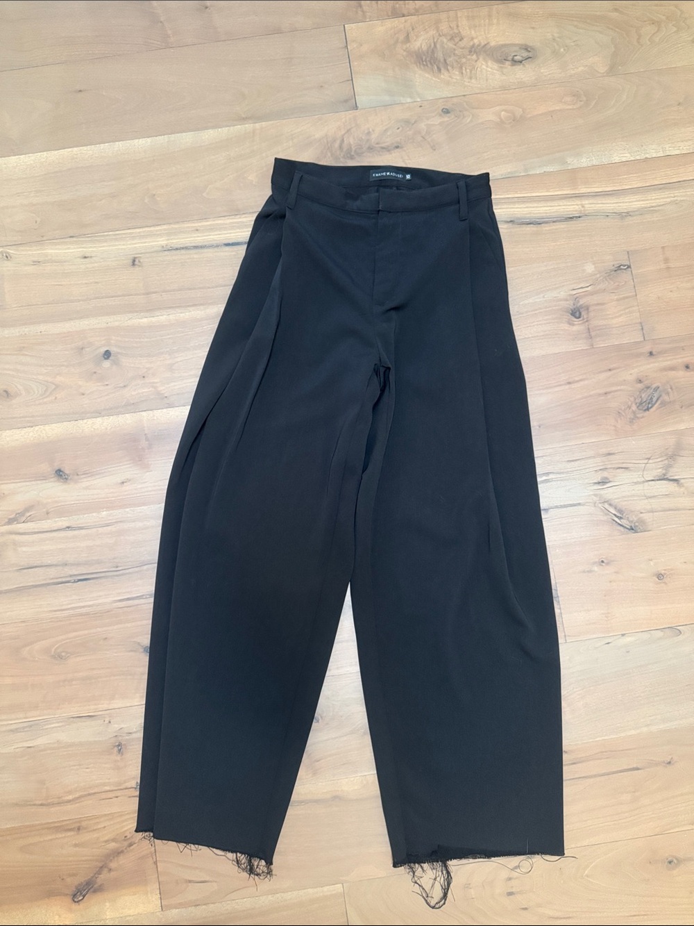 Super Chic Wide Leg Black Pants